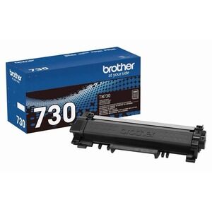 Brother TN730 Genuine Original Standard Yield Black Toner Cartridge 1200 Pages